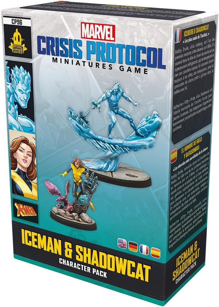 Atomic Mass Games Marvel Crisis Protocol: Iceman & Shadowcat Character Pack (FFGCP96)