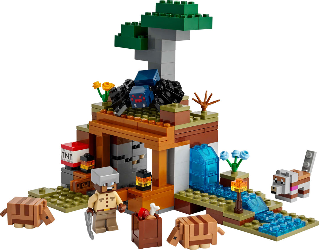 LEGO Minecraft The Armadillo Mine Expedition 21269 - Building Set for 8+ Year Olds
