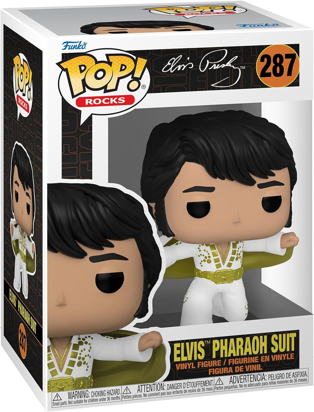 Funko POP! Rocks - Elvis Presley Pharaoh Suit Collectible Vinyl Figure (64050)