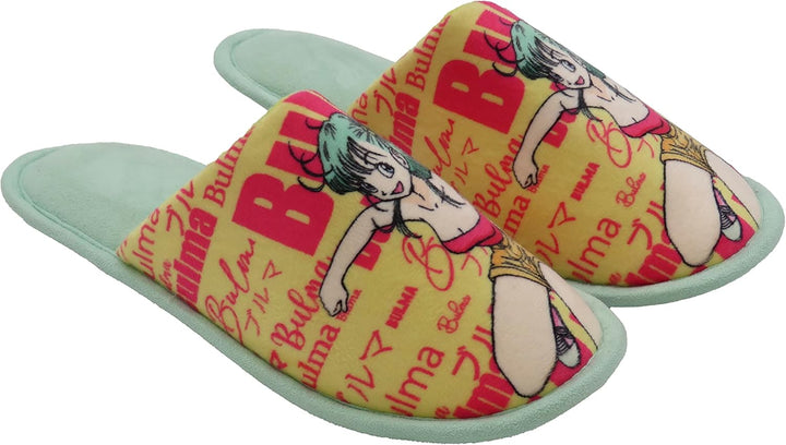 CYPBRANDS 40/41 Bulma Dragon Ball Open Shoes - Soft, Comfortable, Size 40/41, Yellow