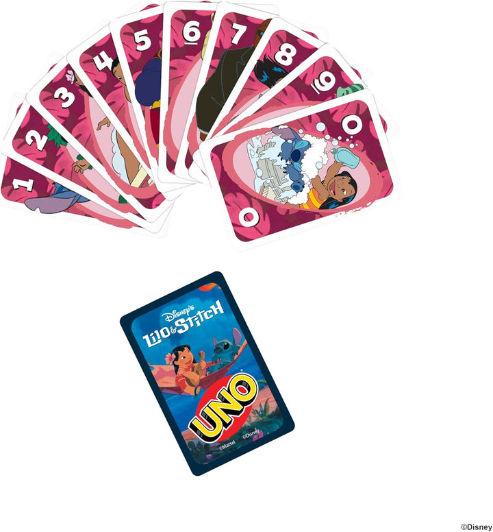Mattel Games UNO Disney’s Lilo and Stitch Card Game