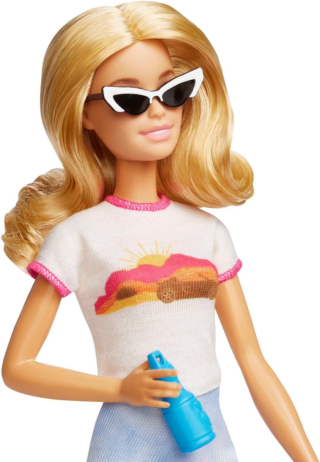Barbie Malibu Travel Set with Puppy & 13-Piece Accessories - Doll Playset for Ages 3+