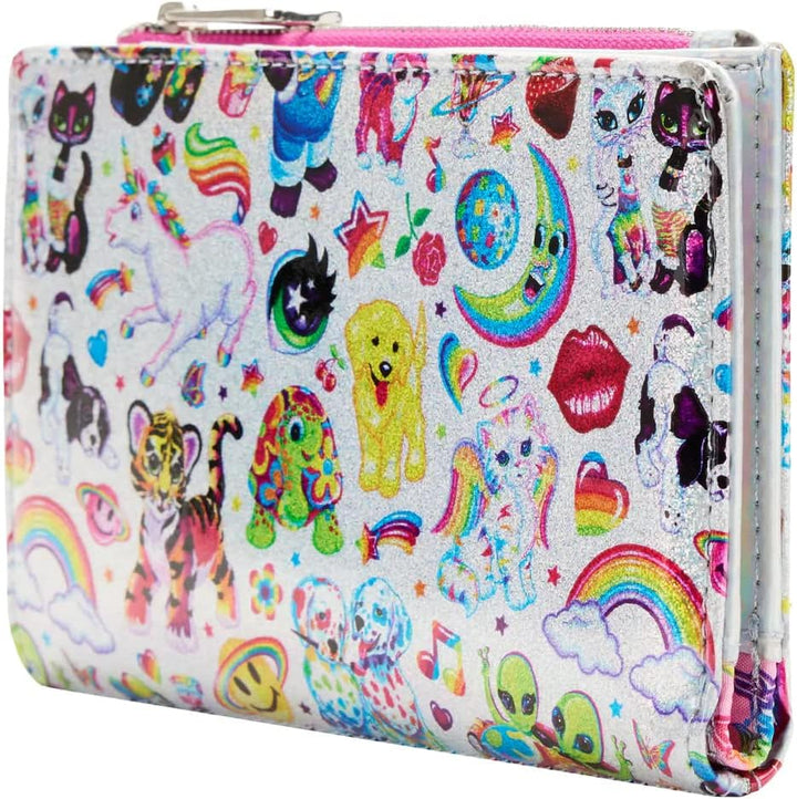 Loungefly Lisa Frank Iridescent Flap Wallet (140870)