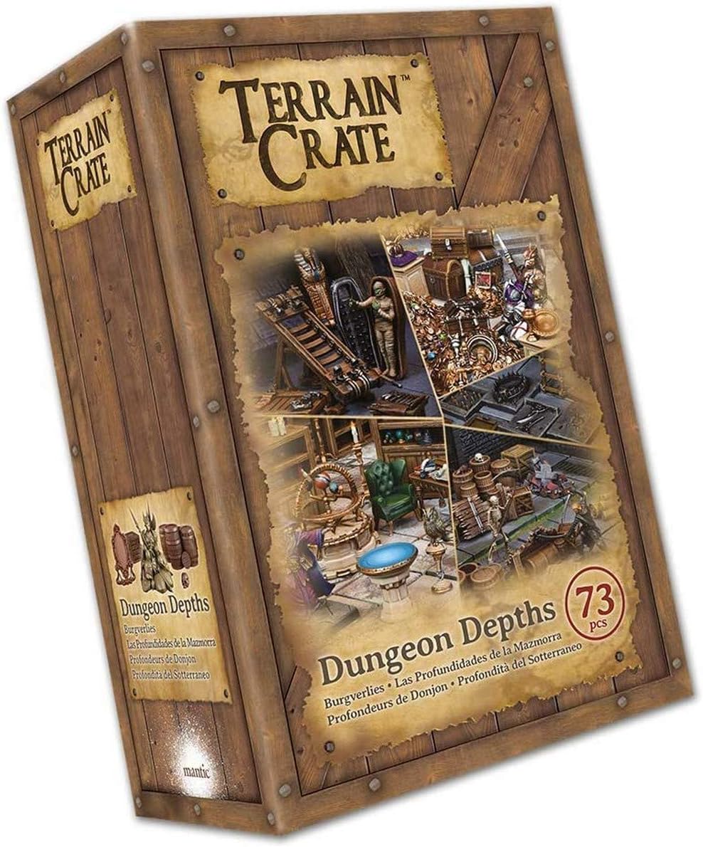 Mantic Games MGTC104 TerrainCrate: Dungeon Depths, Multi