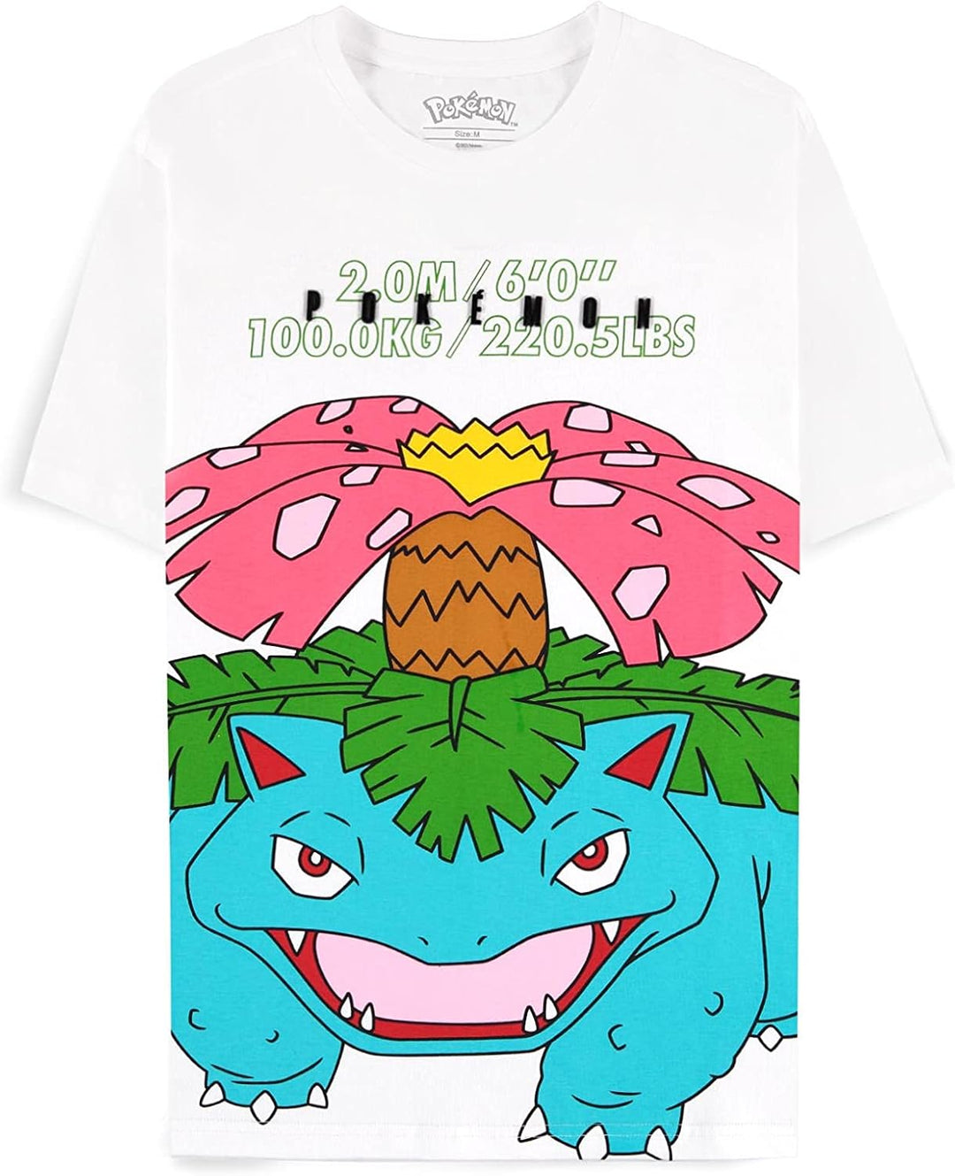 Difuzed Pokémon Trading Cards - Venusaur Women's Loose Fit T-Shirt (PKMN-VEN-WHT)