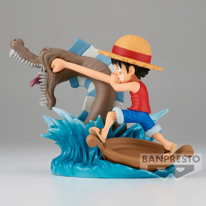 Banpresto WCF-Log Stories ONE PIECE - Monkey D. Luffy Figurine (BPR88406)