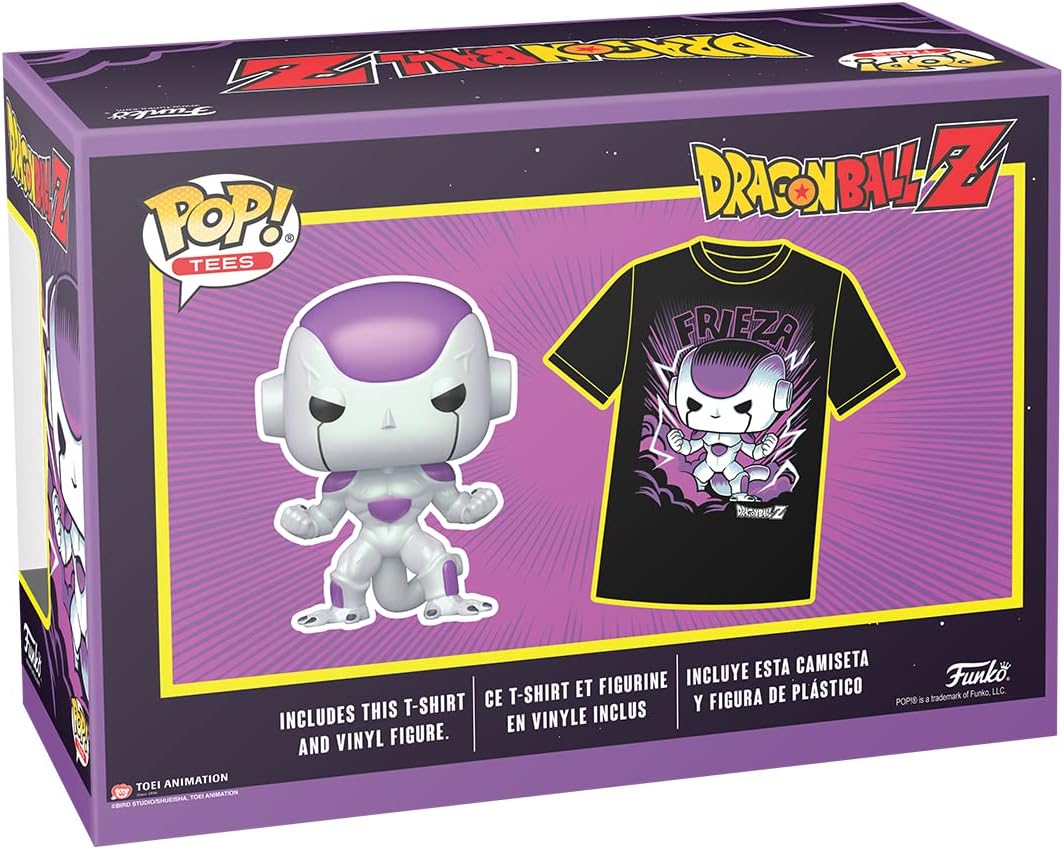 Funko Pop! Dragon Ball Z - Frieza Vinyl Figure & T-Shirt Combo (63652)