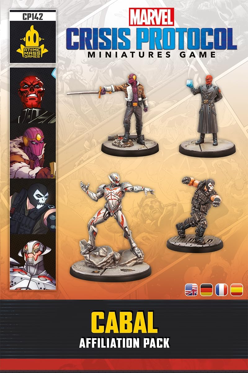 Atomic Mass Games Marvel Crisis Protocol: Cabal Affiliation Pack Miniatures (FFGCP142)