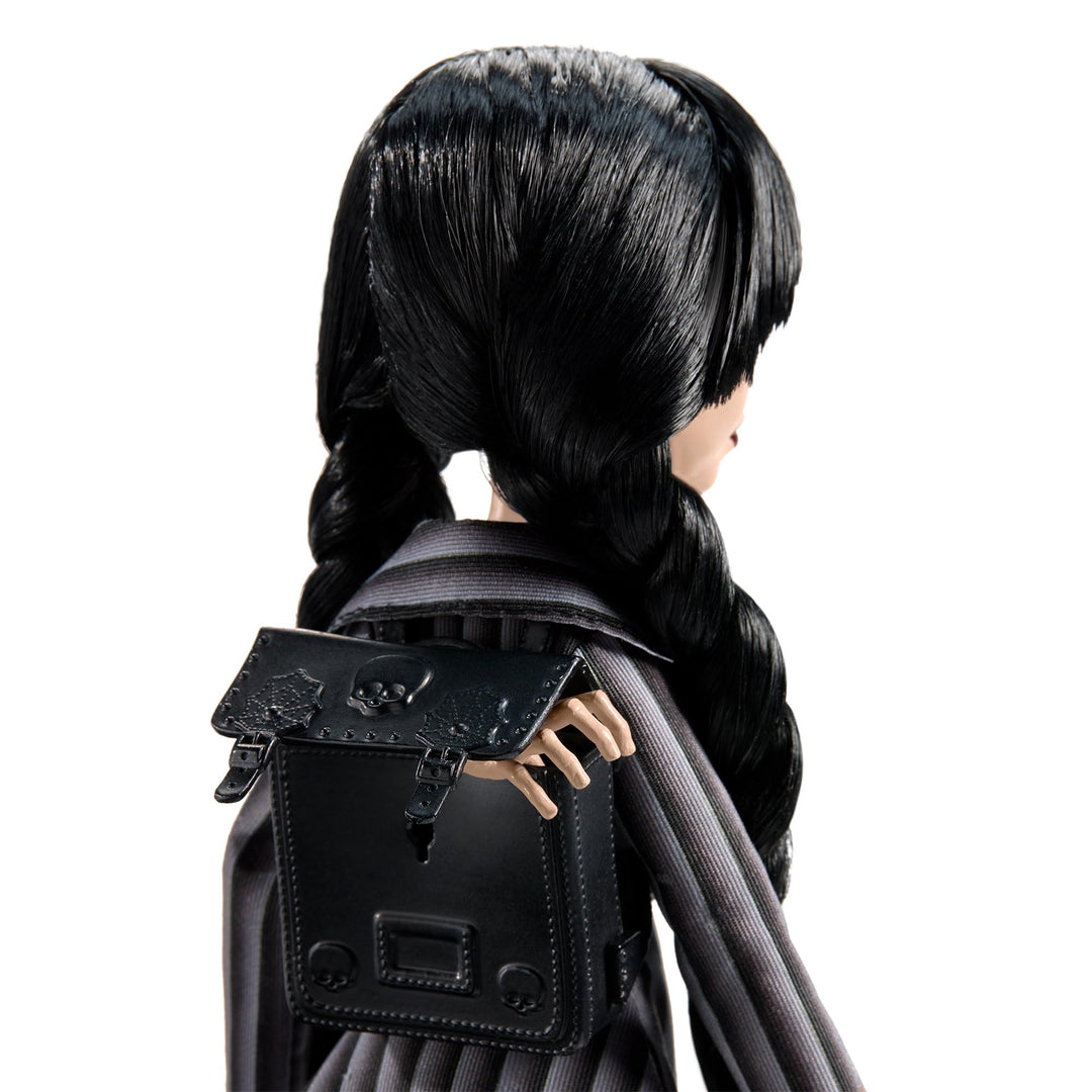 Monster High Wednesday Addams Doll with Accessories - Gothic Style Collectible for Kids 6+
