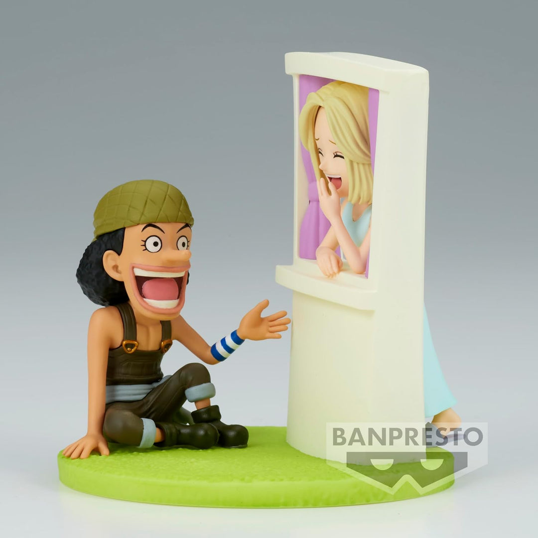 Banpresto World Collectable Figure One Piece - Usopp & Kaya Action Figure (BP88702P)