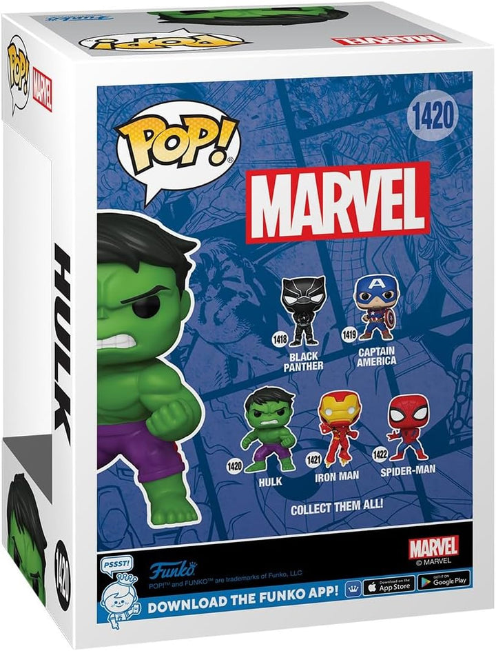 Funko Pop! Marvel Comics - Hulk Vinyl Figure (Model Number: 72100)