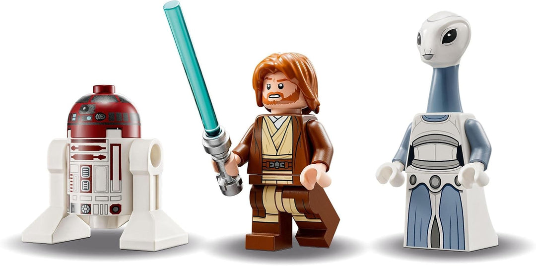 LEGO 75333 Star Wars Obi-Wan Kenobi’s Jedi Starfighter Building Set for Kids 7+