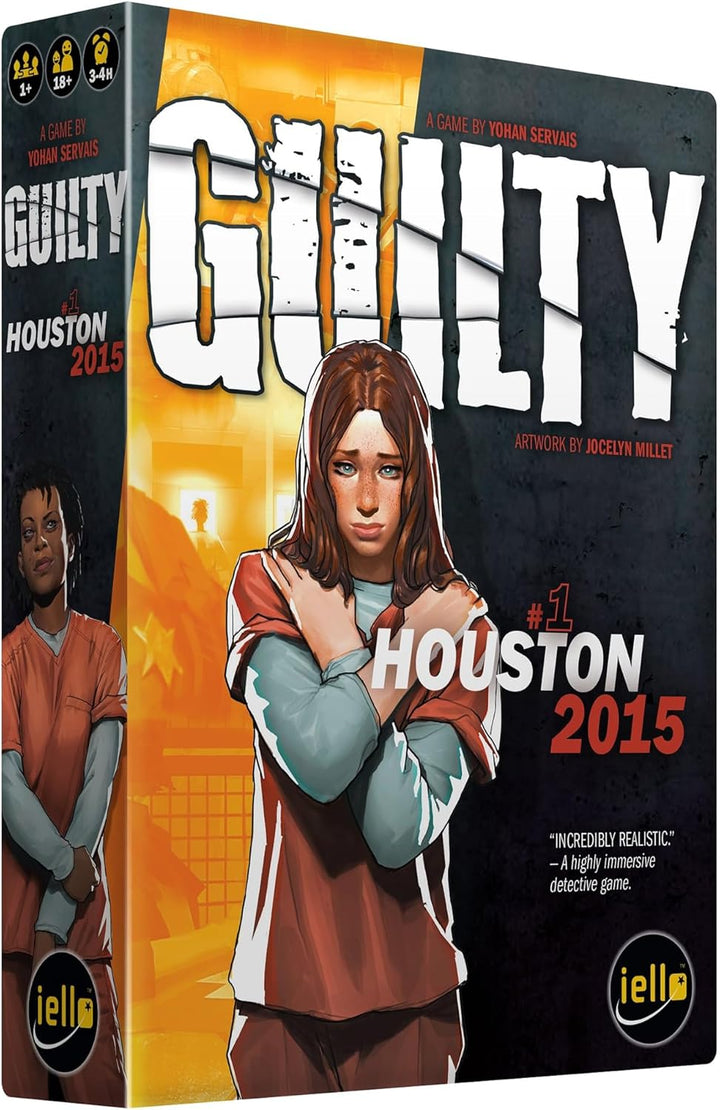 IELLO Guilty: Houston 2015 Cooperative Board Game (70008)