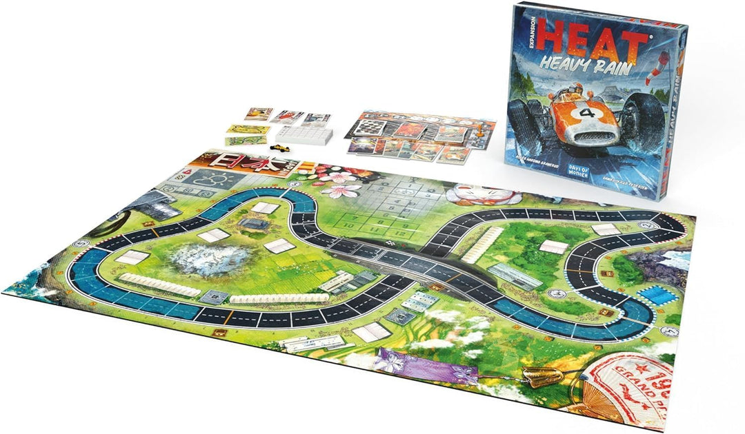 Heat: Pedal to the Metal - Heavy Rain Expansion - Board Game (2023)