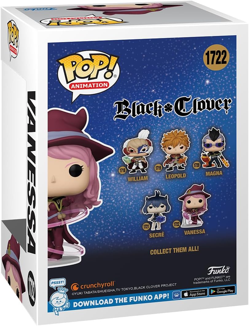 Funko Pop! Animation Black Clover - Vanessa Enoteca Vinyl Figure (80297)