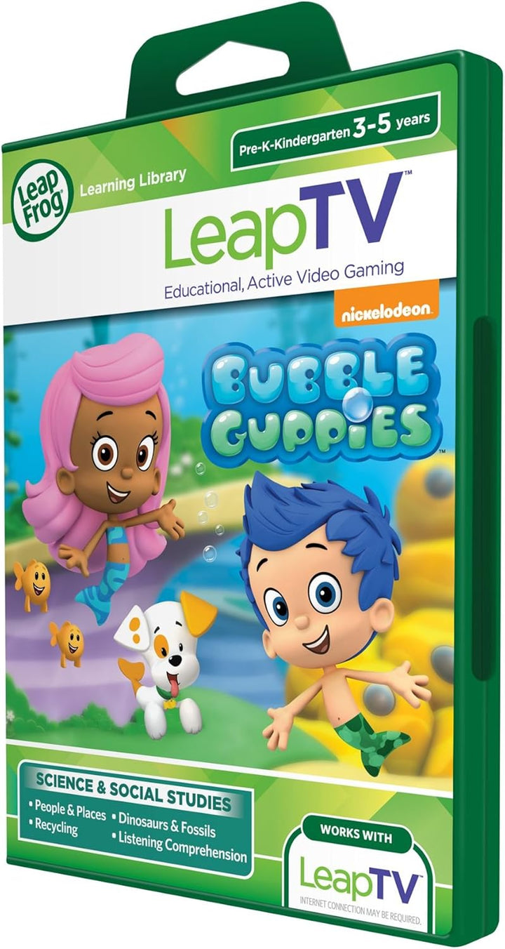 LeapFrog LeapTV Learning Game: Nickelodeon Bubble Guppies - Educational Active Video Game for Kids Ages 3-5