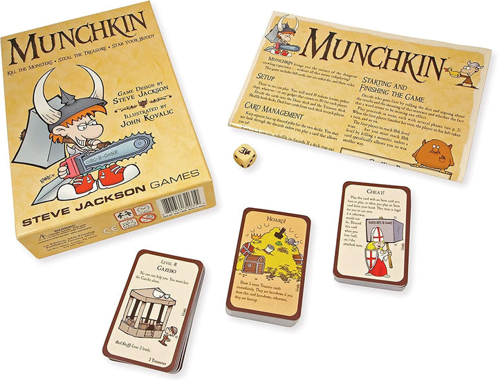 Steve Jackson Games Munchkin Card Game (1408SJG)