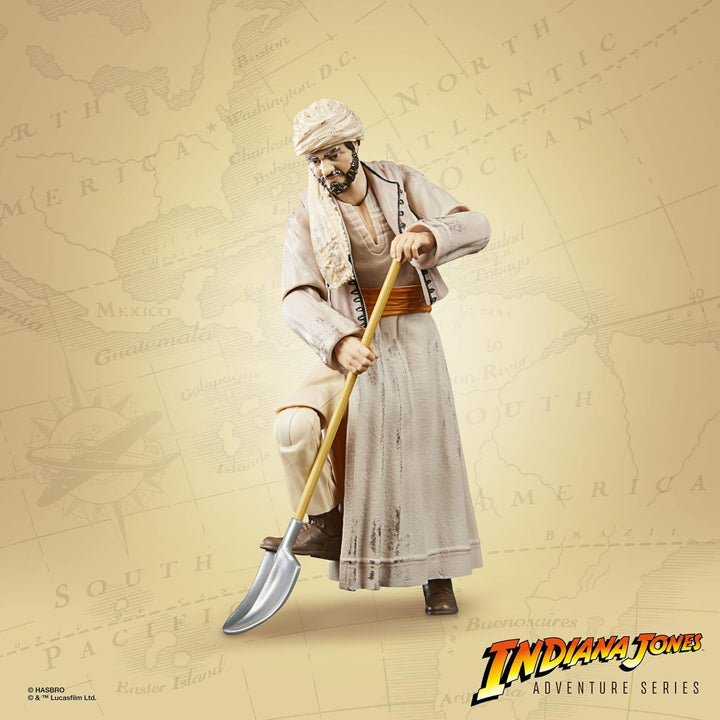 Hasbro Indiana Jones Adventure Series Raiders of the Lost Ark - Sallah 6-Inch Action Figure (F6063)