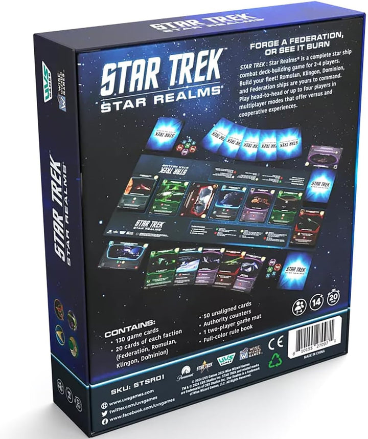 UVS Games Star Trek: Star Realms Core Set Board Game (JASSTSR01)