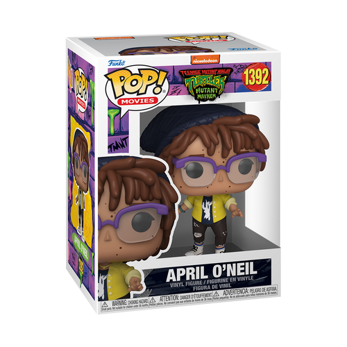 Movies: Teenage Mutant Ninja Turtles (TMNT) Mutant Mayhem - April O'Neil Funko 72333 Pop! Vinyl #1392