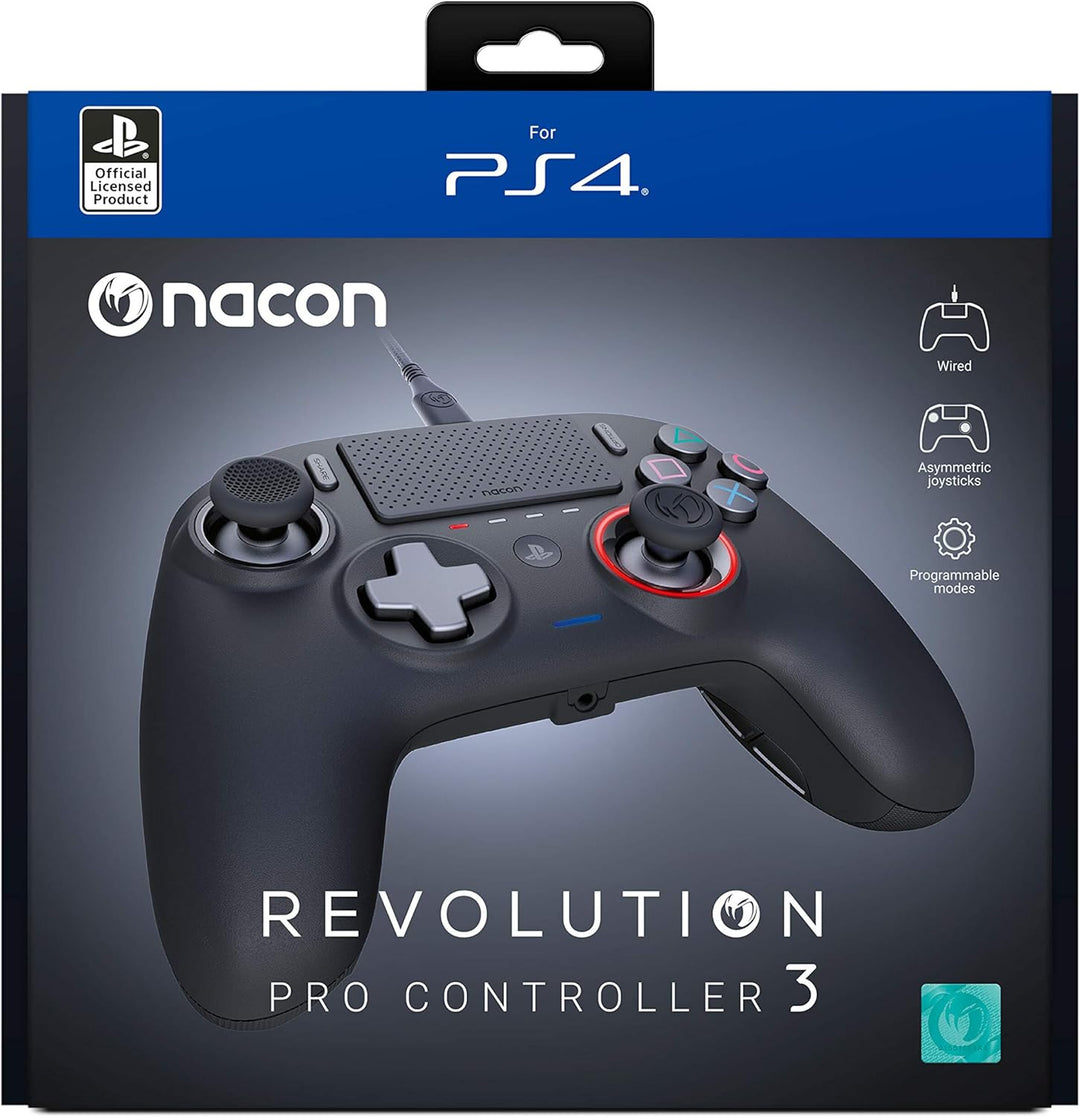 Nacon Revolution Pro Controller V.3 - PlayStation 4 Wired Controller (2023)