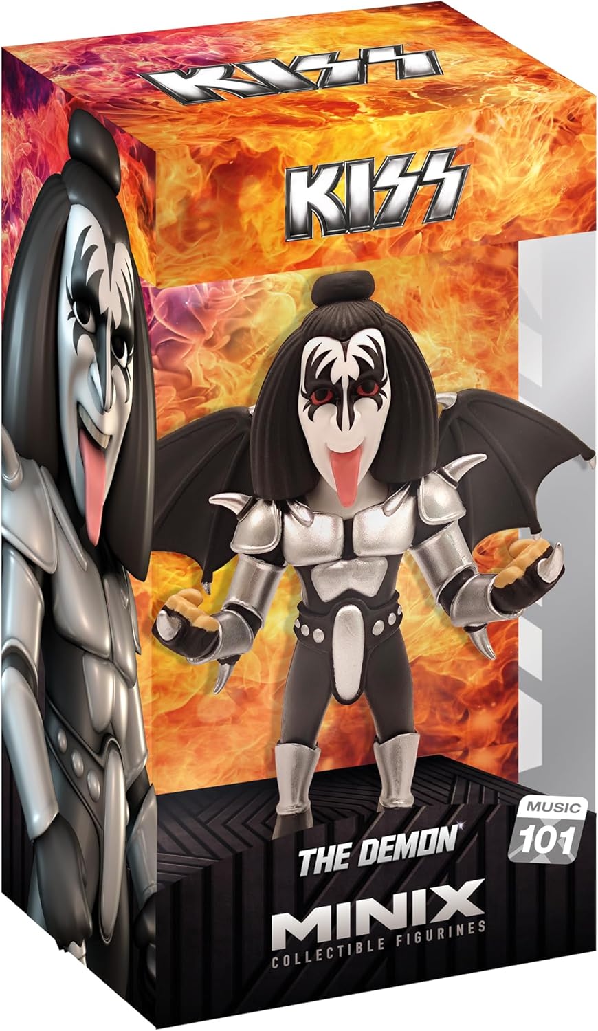 Bandai Minix Kiss Series - The Demon Gene Simmons Collectible Figure (11766)