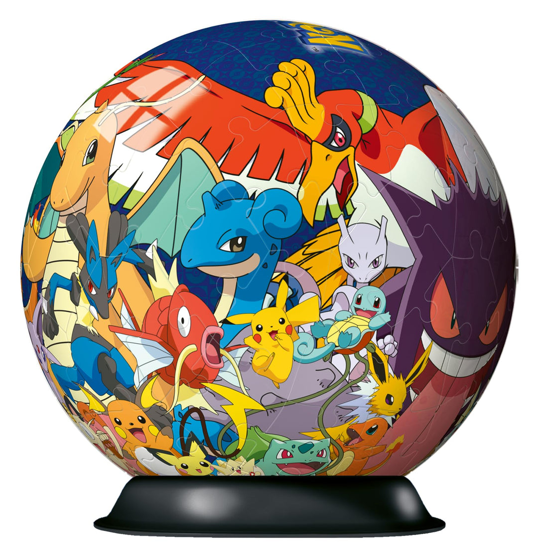 Ravensburger Pokemon 3D Jigsaw Puzzle Ball - 72 Pieces for Kids 6 Years and Up