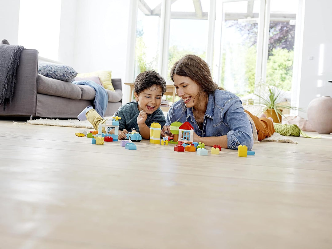LEGO DUPLO Classic Brick Box 10913 - Building Set with Storage for Toddlers 18 Months+