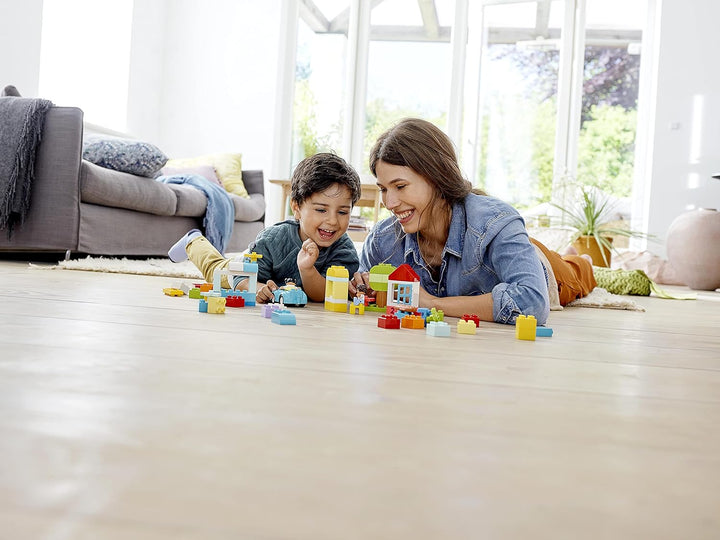 LEGO DUPLO Classic Brick Box 10913 - Building Set with Storage for Toddlers 18 Months+