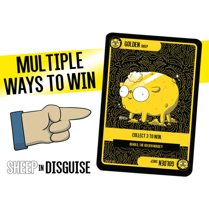 Sheep in Disguise: NSFW Version - Adult -Card -Game Packed Full of Sheep, A