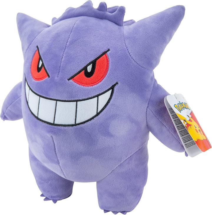 Pokémon Gengar Plush - 12-Inch Soft Stuffed Toy for Kids & Collectors