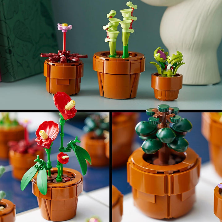 LEGO Icons Tiny Plants 10329 - Botanical Collection Building Set for Adults