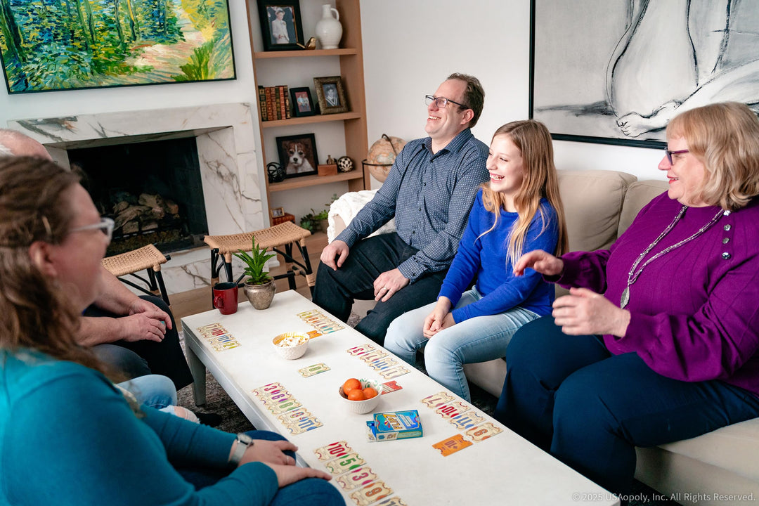 USAopoly Flip 7 Party Card Game for 3+ Players, Ages 8+, 20-Minute Play Time