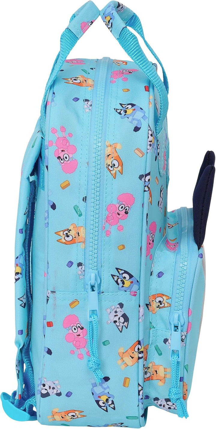 Safta Blue Children's Backpack with Handles, Easy Cleaning, Ideal for Kids (M765G-612433765)