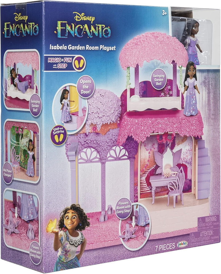 Disney Encanto Isabela Doll Playset - Flowers Bloom with Every Step, Ages 3+