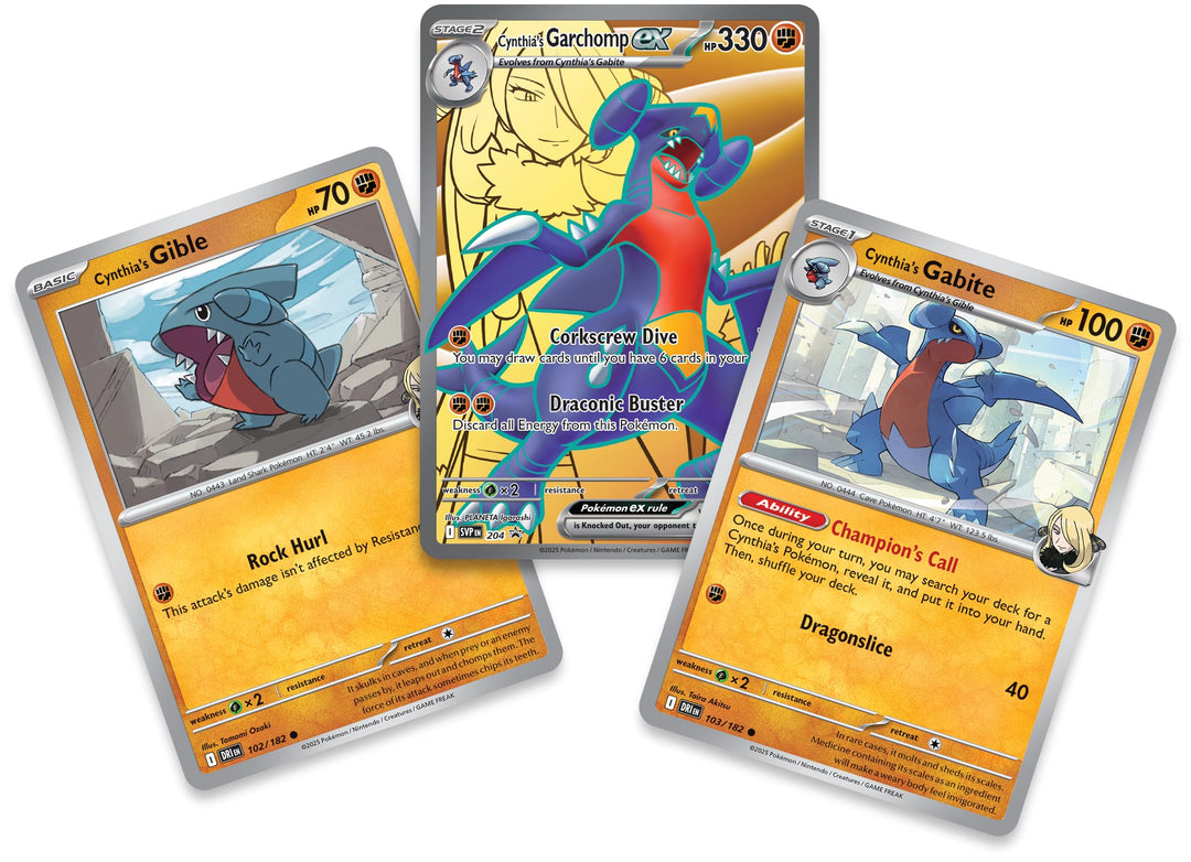 Pokémon TCG: Cynthia’s Garchomp ex Premium Collection