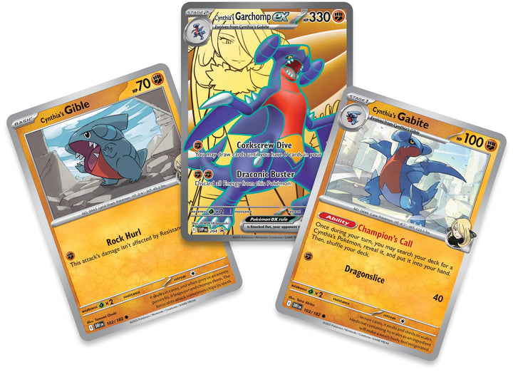 Pokémon TCG: Cynthia’s Garchomp ex Premium Collection