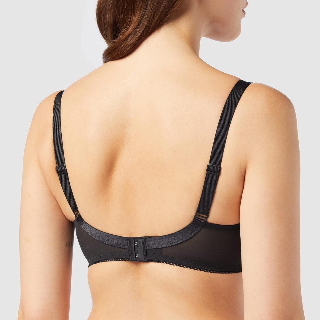 Beauty-Full Darling Lace Underwire Bra - Black (Sizes B–G)