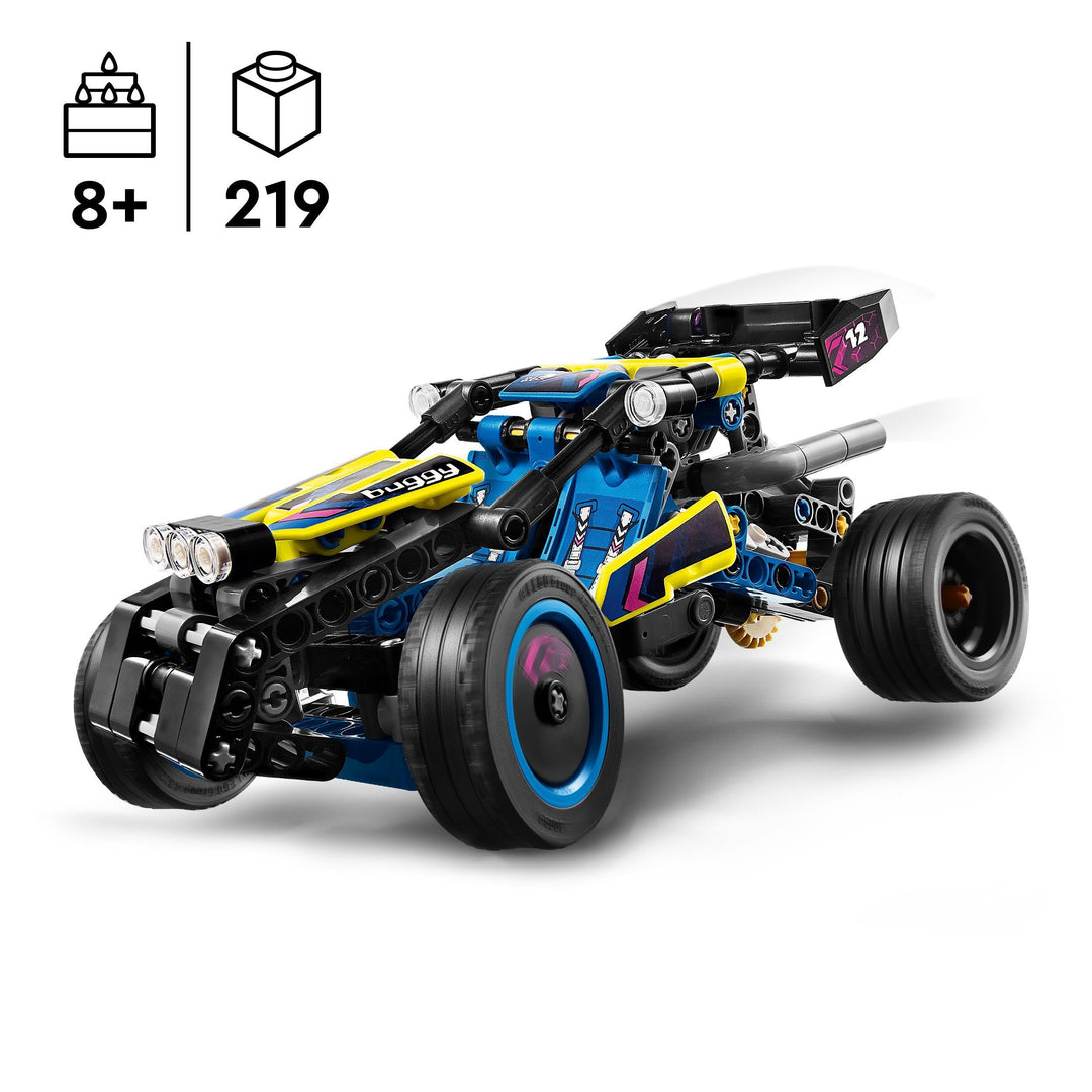 LEGO Technic Off-Road Race Buggy 42164 - 4-Cylinder Engine & Steering Toy for Ages 8+