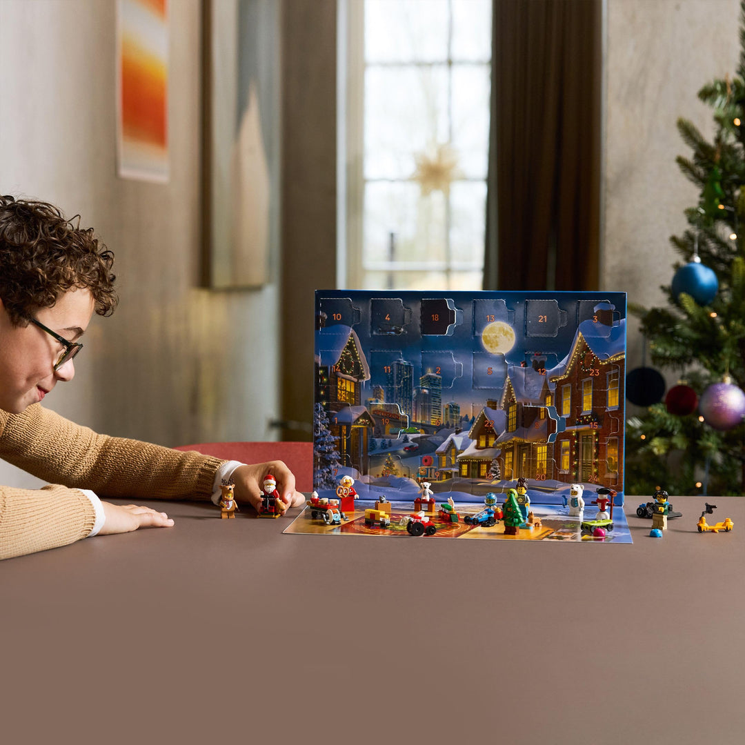 LEGO City Advent Calendar 2025 - 24-Day Holiday Building Playset for Ages 5+