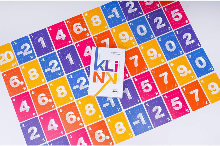 Rebel Klink Card Game - Push Your Luck Numbers Game (RK-1001)
