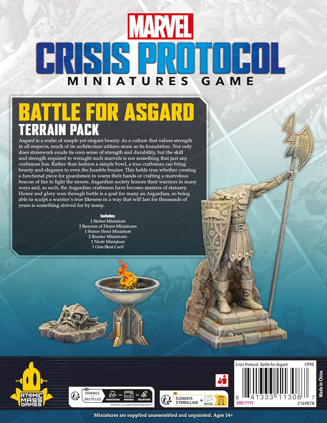 Atomic Mass Games Marvel: Crisis Protocol - Battle for Asgard Terrain Set Expansion (FFGCP95)