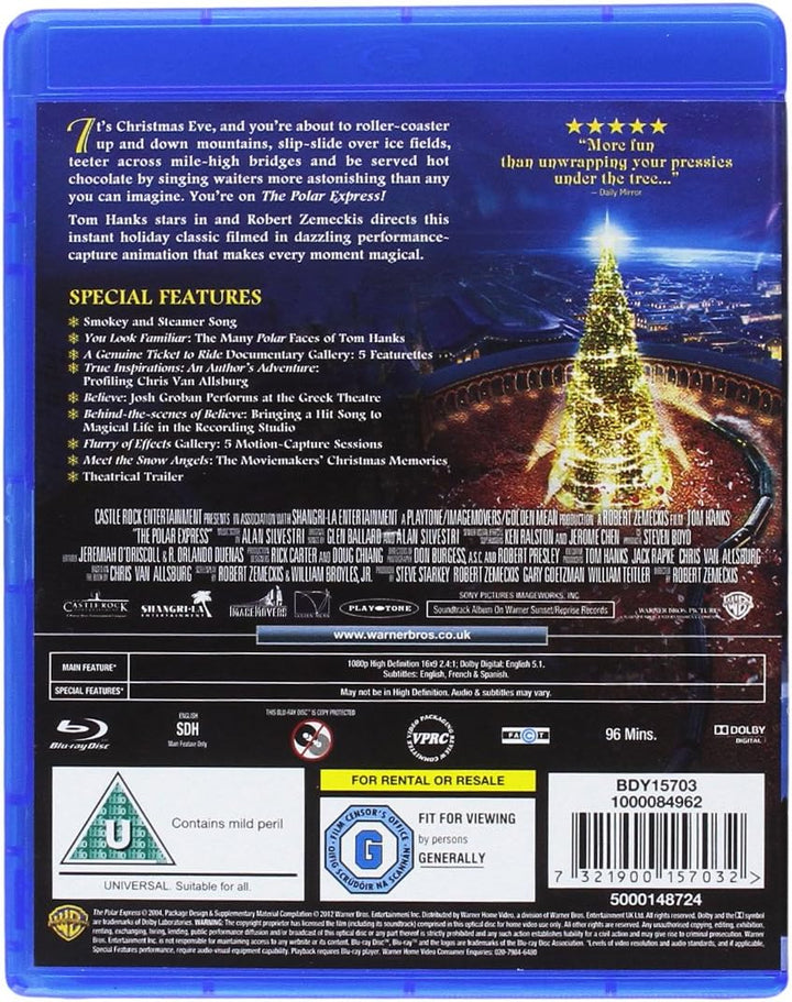 The Polar Express (2004) - DVD Theatrical Cut (Region Free)