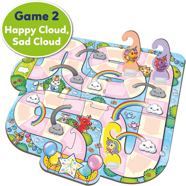 Orchard Toys Unicorn Fun Game 3-in-1 Board Game