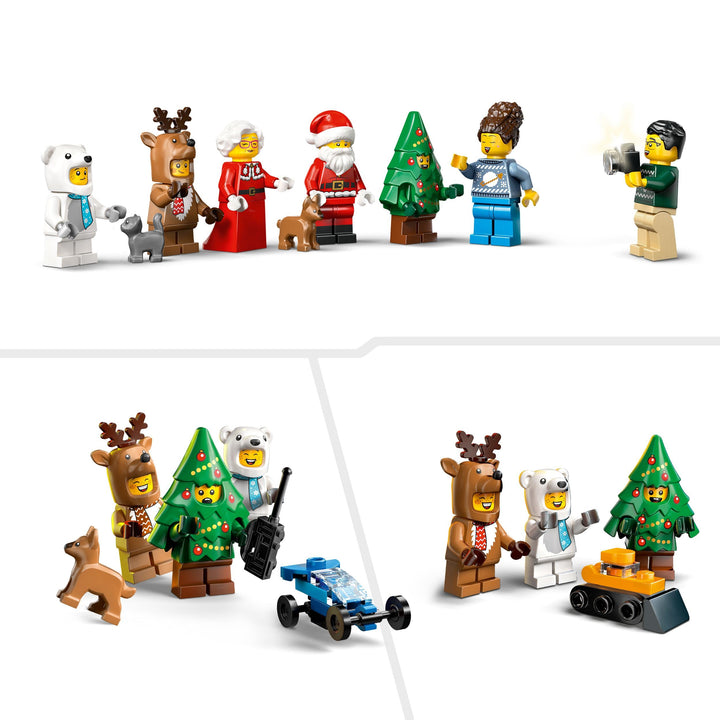 LEGO City Advent Calendar 2025 - 24-Day Holiday Building Playset for Ages 5+