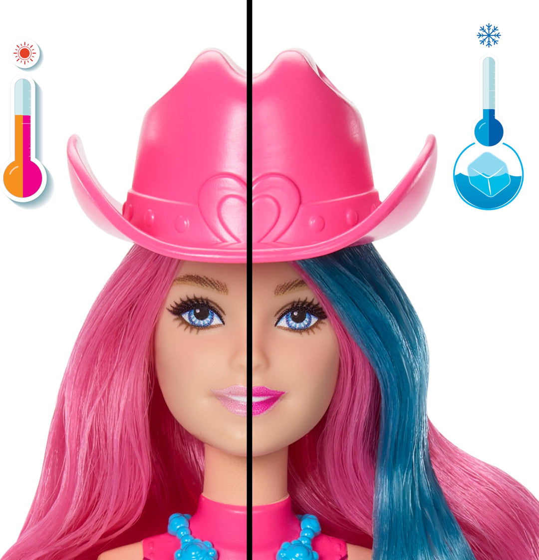 Barbie Color Reveal Fashion Doll & Accessories with 6 Surprises - Disco Star Series