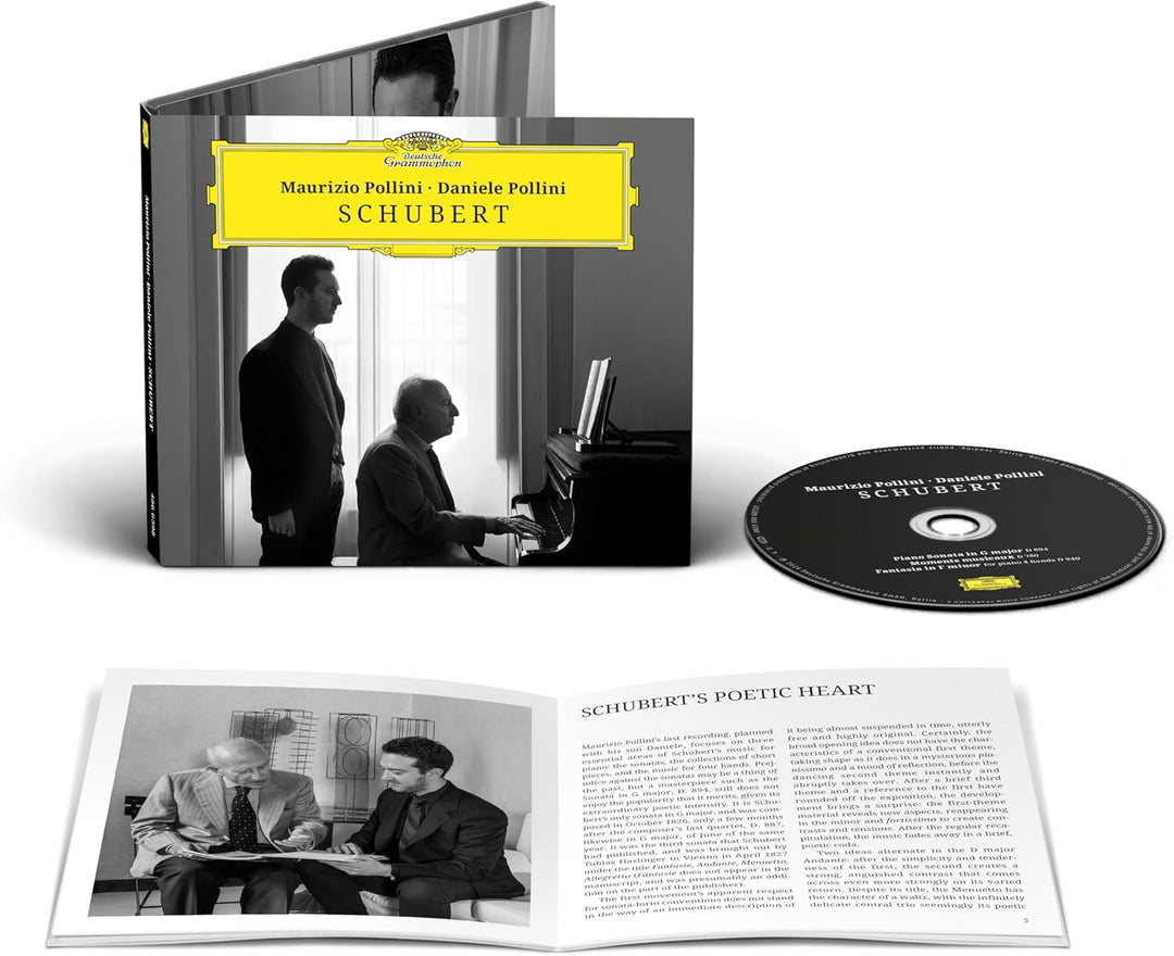 Deutsche Grammophon Classical Collection - Schubert Piano Works by Maurizio & Daniele Pollini (CD Album)