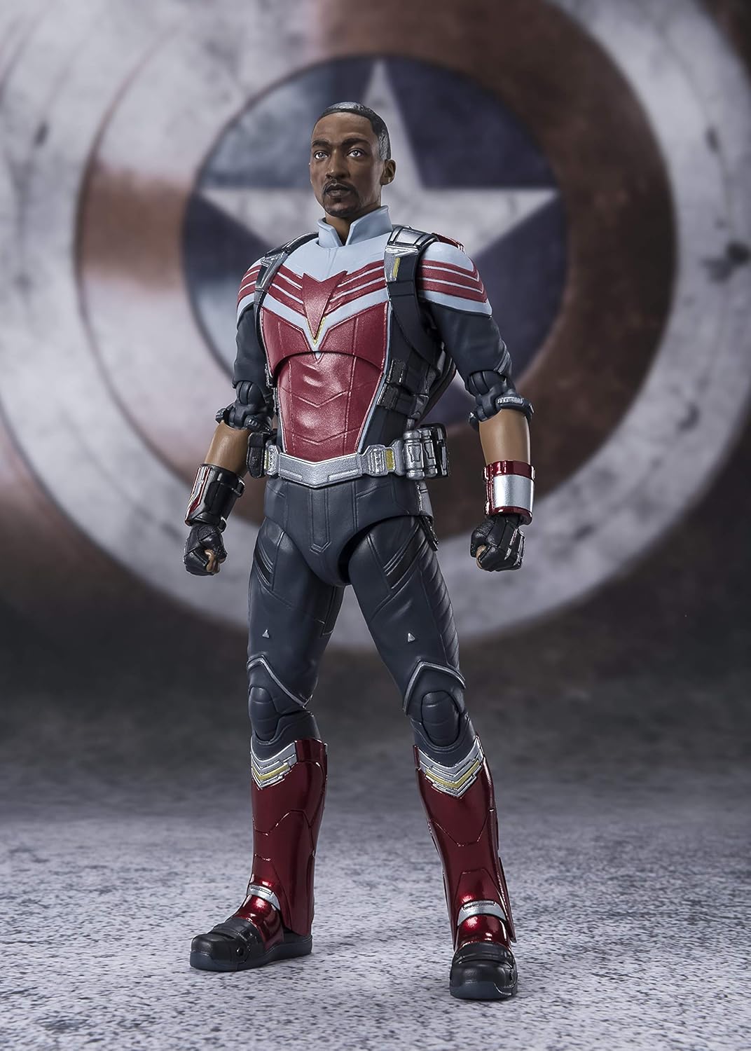 TAMASHII NATIONS S.H. Figuarts Falcon Action Figure - Marvel's Falcon and The Winter Soldier, 15 cm Collectible