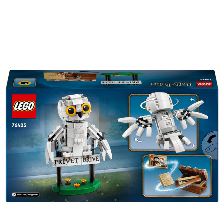 LEGO Harry Potter Hedwig at 4 Privet Drive - Buildable Toy for Ages 7+