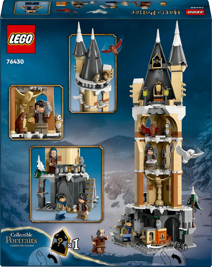 LEGO Harry Potter Hogwarts Castle Owlery 76430 - Building Set for Kids 8+